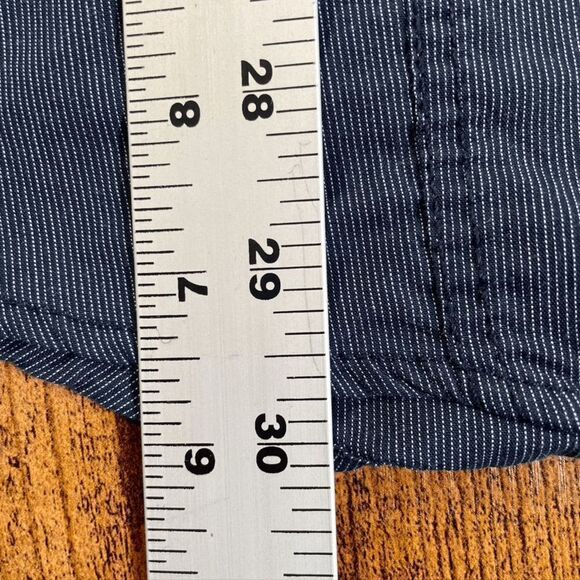 Coastal Mens Pearl Snap Shirt Size XL Blue Grey‎ Long Sleeve Pearl Snap - Picture 4 of 5